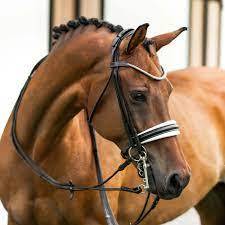 Luxury Soft Brown Leather Horse Bridle High Quality Indian Racing <b>Equestrian</b> Equipment Comfortable Custom English Riding Tack - Product Image 4