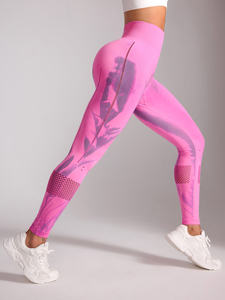 Pantalon de yoga sans couture pour l'entraînement, legging de fitness, taille haute, lifting des fesses, leggings de yoga pour le sport - Product Image 6