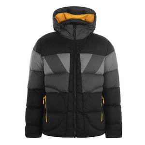 New OEM Custom Men's Winter Bomber Jacket Front Logo <b>Canvas</b> Fabric Stand Collar Breathable Thick Plain Dyed High Quality - Product Image 5