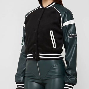 แจ็กเก็ตสไตล์มหาลัยสำหรับผู้ชายไซส์พิเศษเสื้อแจ็คเก็ตผ้าแคนวาสแบบธรรมดากันลมไซส์ใหญ่พิเศษมีโลโก้ตามสั่ง - Product Image 2