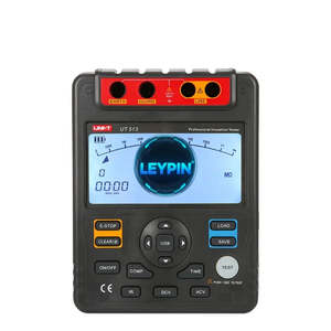 UNI-T UT513 Medidor de Resistencia de Aislamiento Digital con Pantalla LCD LEXSO, AC/DC, USB, PI/DAR, Registro de Parámetros de Medición, Análisis - Product Image 5