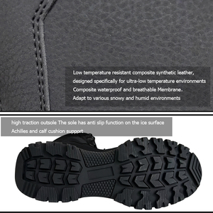 Bottes de moto de course d'hiver personnalisées, imperméables, respirantes, séchage rapide, cuir, hommes femmes, haute qualité, fabriquées au Pakistan - Product Image 6