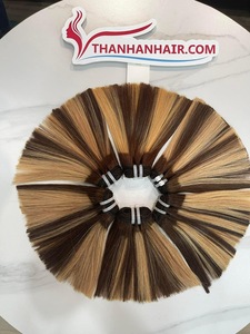 Chaud pour Ombre 100% Raw Vietnamien Extensions de Cheveux Humains Bonne Qualité Prix Usine 8 Pouces Vagues Bundles Os Vague Droite - Product Image 2
