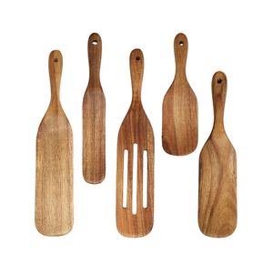 Herramienta de espátula de pan Spurtle de masa fermentada de madera, superventas, espátula de masa fermentada de madera, utensilio de cocina de madera - Product Image 6