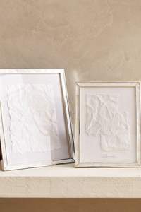 Cadre photo en nacre, cadre décoratif fait à la main, parfait pour un cadeau de mariage, décoration de la maison - Product Image 5