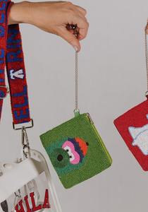 Monedero de Mano con Diseño Moderno, Bordado con Cuentas, Hecho a Mano, con Color Personalizado para Niña - Product Image 4