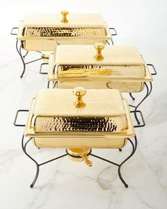 Recipiente para Calentar Comida de Acero Inoxidable, Listo para Servir, con Marco Plegable y Gran Capacidad para Servir a Múltiples Personas - Product Image 4