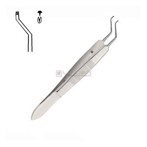 Pinzas Iris HESS de 0.3mm y 9.0cm, Instrumentos Médicos de Microcirugía de Precisión para Procedimientos Delicados de Microcirugía Oftálmica - Product Image 1