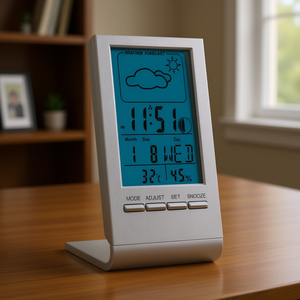 Personalized SKY Weather Station <b>Desk</b> & Table <b>Clocks</b> Customizable Gadgets - Product Image 3