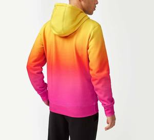 High Quality Custom Gradient Sublimation Printing Hoodie <b>Men</b> and Women's Winter <b>Fleece</b> with <b>Hooded</b> Collar and Pocket New Design - Product Image 6