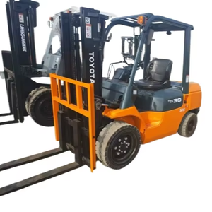 Carretilla elevadora diésel Toyota usada Original de Japón, 3 toneladas, tipo 7FD30, carretilla elevadora Toyota de segunda mano Original de Japón a la venta, carretilla elevadora usada - Product Image 1