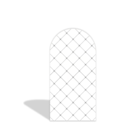 Housse de toile de fond pour arche de baptême et de baptême chrétien, motif Ange Argenté, haute élasticité, pour décor de photomaton