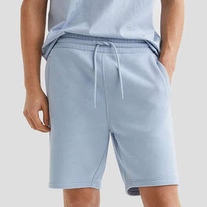 Pantalones cortos deportivos de algodón 100% de peso pesado al por mayor, pantalones cortos deportivos de felpa francesa transpirables para el sudor, pantalones cortos de entrenamiento para correr para hombre - Product Image 4