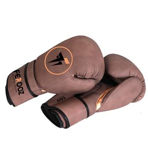 Gants de boxe professionnels personnalisés avec logo, de haute qualité, en cuir PU, avec sangle, gants de boxe personnalisés OEM, gants de boxe de salle de sport - Product Image 3