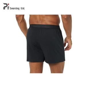 Calzoncillos bóxer de algodón para hombre, ropa interior sin costuras con logotipo personalizado, diseño elástico, 2023 - Product Image 2