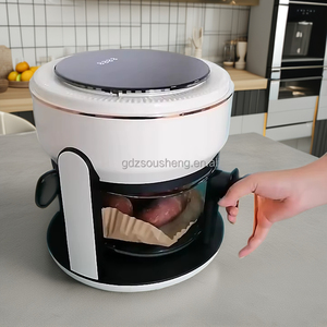 <span class=keywords><strong>Freidora</strong></span> de aire eléctrica Ousheng 4L duradera baja en grasa <span class=keywords><strong>Cosori</strong></span> sin aceite Friteuse plástico OEM uso doméstico cesta de vidrio <span class=keywords><strong>freidora</strong></span> de aire Digital - Product Image 6