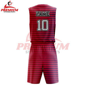 Ensembles d'uniformes de basket-ball personnalisés pour hommes, respirants, grandes tailles, saison estivale, 100% polyester, séchage rapide, impression par sublimation, best-seller - Product Image 2