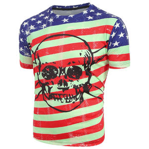 Camisetas de Manga Corta Extra Grandes para Hombre, 100% Algodón, Transpirables, Ecológicas, Duraderas, de Tela de Lona, Camisetas Sólidas para Sublimación - Product Image 2