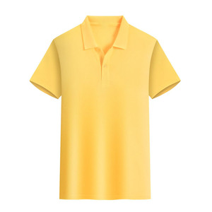 Camiseta polo de trabajo con logotipo personalizado de manga corta, camiseta publicitaria cultural de fábrica, camiseta polo de color sólido - Product Image 6