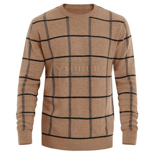 เสื้อสเวตเตอร์แขนยาวสำหรับผู้ชาย, เสื้อกันหนาวผ้าฝ้าย100% ระบายอากาศได้ดีสวมใส่กลางแจ้งสำหรับผู้ใหญ่ - Product Image 1