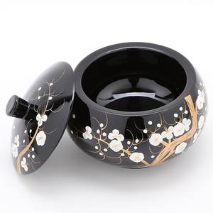 Frascos Redondos con Tapa de Color Personalizado, Frascos de Laca Baratos, Artículos Decorativos Tradicionales Vietnamitas - Product Image 2