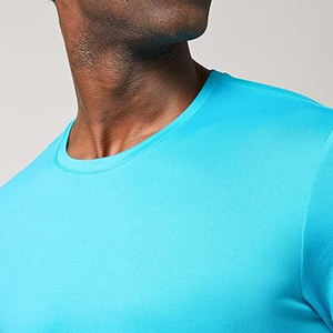 Camisetas de entrenamiento para hombres, atléticas, para correr, gimnasio, secado rápido, manga corta, rendimiento, camiseta que absorbe la humedad, camisetas con logotipo personalizado - Product Image 3