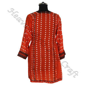 Vintage noir Afghani Balochi robe à la main afghani/irani/balochi/pakistani/indien BDR082 femmes portent le meilleur design robe Vintage - Product Image 6