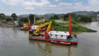 Pont flottant modulaire fabriqué en Chine par Yongli pour excavatrice, pelle rétrocaveuse et drague (modèle 2026)