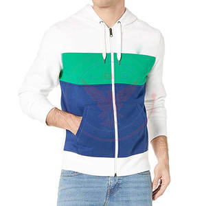 Sudaderas con Capucha para Hombre, Invierno 2026, Venta Directa de Fábrica, Cierre de Cremallera, Color Sólido, con Logotipo Personalizado, Mezcla de Poliéster/Algodón - Product Image 4