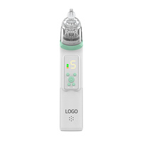 Aspirateur nasal électrique pour bébé, pompe nasale personnalisée pour tout-petits, aspirateur de mucus rechargeable pour bébé, aspiration réglable, OEM