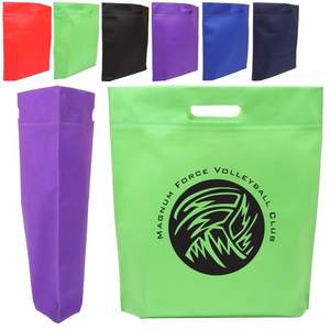 Hot <b>Sale</b> Promotion Reusable Grocery Large Tote Personalized PP Non Woven Supermarket Shopping <b>Bags</b> - Product Image 2