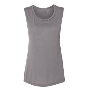 Bella Canvas <b>Ladies</b> Jersey Racerback Tank Top Relaxed Fit 100% Cotton <b>Sleeveless</b> T <b>Shirts</b> - Product Image 4