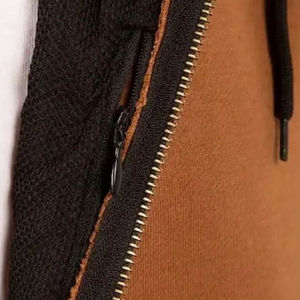 Sudaderas con Capucha y Cremallera Bordadas con Logotipo Personalizado de Alta Calidad para Hombre, Transpirables, 100% Algodón, Ropa Deportiva Ecológica, Altamente Recomendable - Product Image 4