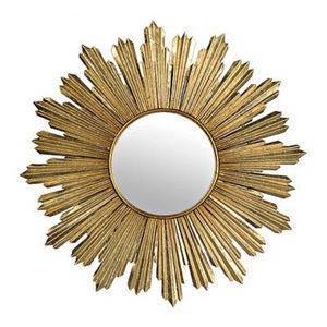 Bathroom <b>Decorative</b> Iron Metal <b>Wall</b> <b>Mirror</b> Gold Finish for Home Living Room Wedding Decor Modern Design Customizable Color Shape - Product Image 5