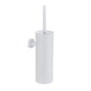 Porte-brosse de toilette en cuivre plaqué porte-brosse en métal de haute qualité élégant pour la maison hôtel salle de bain utilisation de nettoyage en gros - Product Image 2