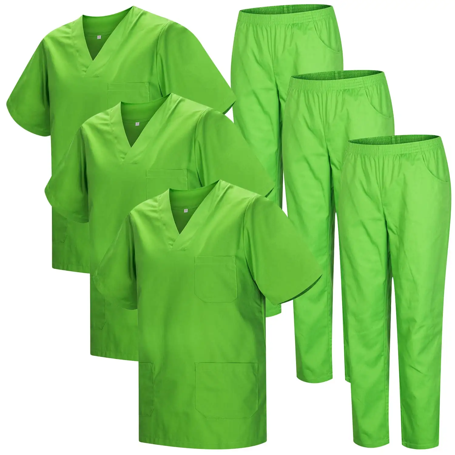 Ziekenhuis Chirurgische Kleding Medische Uniformen Vrouwen Scrubs Sets Artsen Verpleegkundigen Private Label Scrubs Uniformen