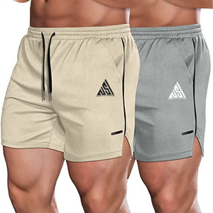 Pantalones cortos de entrenamiento de gimnasio para hombre, pantalones ligeros de malla para culturismo, pantalones cortos de entrenamiento para correr - Product Image 6