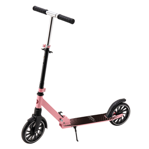 Trottinette pliable pour adultes de qualité supérieure avec roulements ABEC-7, charge maximale de 100 kg, plateau en acier, roues en PU de 200 mm - Product Image 2