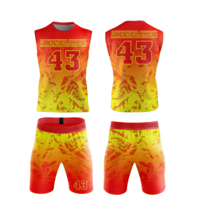 Nuevo Uniforme de Fútbol Americano 7v7 Personalizado de la Mejor Calidad, Uniforme de Compresión Sublimado para Juegos de 7 contra 7, Uniforme de Flag Football - Product Image 1