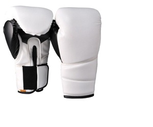 Guantes de Boxeo de Cuero Sintético de Alta Calidad, Logotipo y Colores Personalizados, Impermeables, Absorbentes de Humedad, Precio al por Mayor, Pakistán MS-BG-439 - Product Image 4