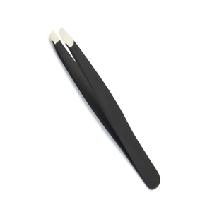 Black Beauty Wholesale High Quality Stainless Steel Eyebrow Tweezers Professional Grooming Beauty <b>Tools</b> - Product Image 1