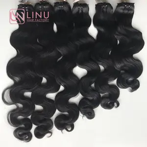 Best quality raw hair direct Vietnamese hair company new style from 100% human hair extensions 100gram bundle