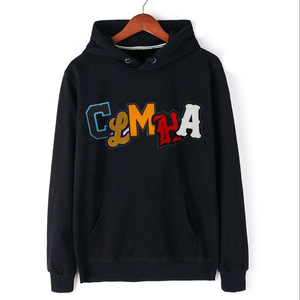 Sudaderas con capucha bordadas de alta calidad para hombre, sudaderas con capucha bordadas Unisex de gran tamaño con logotipo personalizado, moda informal para hombre, calidad al por mayor - Product Image 1