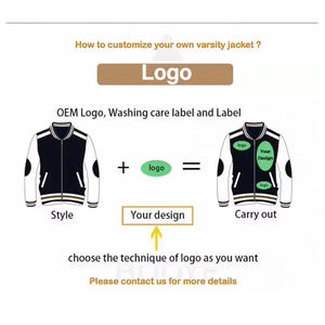 Collection de vestes bomber universitaires en satin personnalisables, bordure côtelée rayée, boutons-pression, style sportif unisexe, style baseball, veste de lettreman - Product Image 6