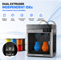 Imprimante 3D Flashforge Creator 5 Pro à quatre couleurs avec changement automatique de matériau pour la fabrication personnalisée et la production créative