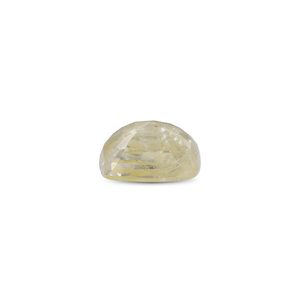 Piedra de Zafiro Amarillo Facetado de Peridoto Natural - Corte Ovalado de 9.2 Quilates - Product Image 2