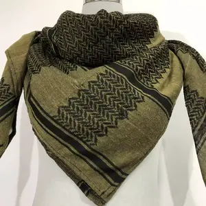 Bufanda de algodón Shemagh multifunción para hombres y mujeres, Hijab de estilo árabe, de último diseño - Product Image 4