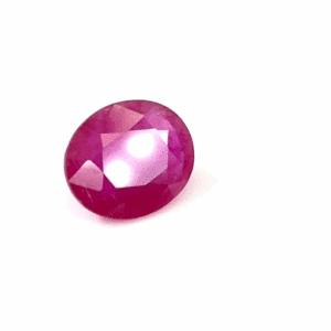 Rubis naturel non traité du Mozambique, 10,21 carats, qualité AAA, taille ovale, facetté, pierre précieuse non montée, certifié IGI, poli à la chaleur, verre diamanté - Product Image 2