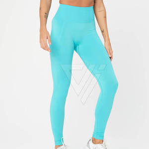 Leggings para Mujer, Último Modelo en Oferta, Cintura Elástica de Alta Calidad, Sólidos, Transpirables, Ecológicos, de Spandex/Poliéster, Ropa de Yoga Cómoda - Product Image 5
