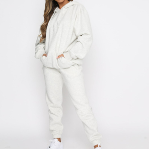 Pantalones de chándal de verano para mujer con etiqueta privada personalizada, chándal, Sudadera con capucha de dos piezas, bolsillo lateral, Otoño, Etiqueta Privada para mujer, Verano - Product Image 4